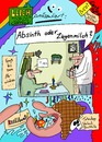 Cartoon: Absinth oder Ziegenmilch? (small) by Leichnam tagged absinth,oder,ziegenmilch