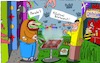 Cartoon: An der Glut (small) by Leichnam tagged glut,grillen,grillmeister,parole,bratwurst,fümfmal,essen,speise,schmackhaft,leichnam,leichnamcartoon