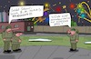 Cartoon: Befehl (small) by Leichnam tagged befehl,armeegeschichten,kaserne,soldat,offizier,kriechend,zu,mir,hüpfend,silvester,ausführung