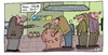 Cartoon: Die Aufforderung (small) by Leichnam tagged aufforderung,sack,geld,meier,chef,boss,untergebene,arbeitswelt