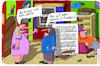 Cartoon: Hinweis (small) by Leichnam tagged hinweis,gatte,ruhe,frieden,leichnam,leichnamcartoon,schlaf,tod