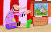 Cartoon: Nucki (small) by Leichnam tagged nucki,plüschfigur,fantasie,kinderbuch,niedlich,herzig,putzig,niedlichkeit,leichnam,leichnamcartoon