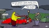 Cartoon: Rastplatz (small) by Leichnam tagged rastplatz,leichnam,ferrari,25,lesen,junge,opa,hut,auto,straße,ausgebremst,fortwährend