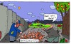 Cartoon: Runter damit! (small) by Leichnam tagged runter,damit,masken,larven,demaskierung