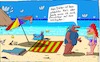 Cartoon: Urlaub (small) by Leichnam tagged urlaub,freizeit,sonne,strand,meer,sonnenschirm,dieter,versteck,gattin,schimpfen,angst,leichnam,leichnamcartoon