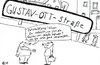 Cartoon: Verwirrt (small) by Leichnam tagged verwirrt,ott,gustav,straße,frage,stadt,weg,verzweifelt