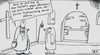 Cartoon: Wir sind Papst (small) by Leichnam tagged papst,katholisch,kirche,fußwaschung,tablette,übelkeit