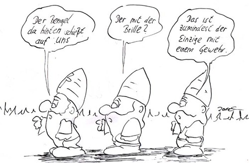 Cartoon: Drei Engel für Charlie (medium) by kusubi tagged kusubi