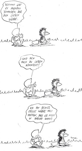 Cartoon: und dann noch... (medium) by kusubi tagged kusubi