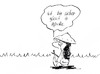 Cartoon: die Einsamkeit des Helden (small) by kusubi tagged kusubi