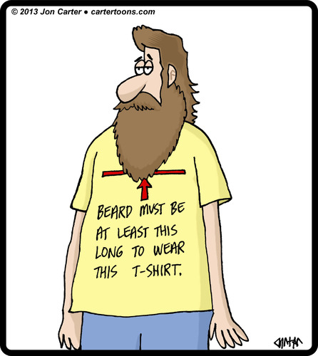 Cartoon: Beard Shirt (medium) by cartertoons tagged beards,shirts,slogans,text,standards,beards,shirts,slogans,text,standards