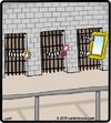 Cartoon: Prison mirror (small) by cartertoons tagged prison mirror cells jail