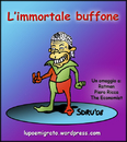 Cartoon: The Immortal Jester (small) by sdrummelo tagged silvio,berlusconi,italy,immortal,jester,buffone,ratman,economist,piero,ricca