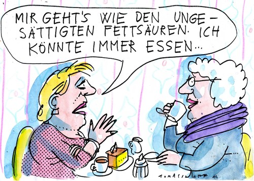 Cartoon: Appetit (medium) by Jan Tomaschoff tagged diät,appetit,gewicht,diät,appetit,gewicht