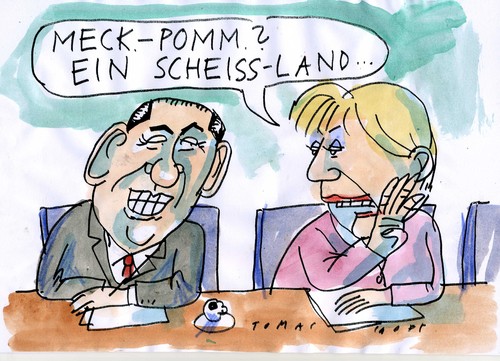 Cartoon: Berlusconi - Merkel (medium) by Jan Tomaschoff tagged silvio,berlusconi,italien,italy,merkel,silvio berlusconi,italien,merkel,silvio,berlusconi