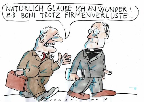 Cartoon: Boni (medium) by Jan Tomaschoff tagged wirtschaft,manager,boni,wirtschaft,manager,boni