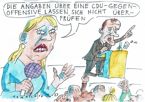 Cartoon: CDU (medium) by Jan Tomaschoff tagged cdu,merz,programm,cdu,merz,programm