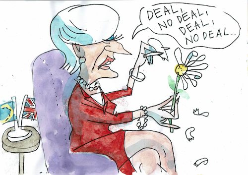 Cartoon: Deal (medium) by Jan Tomaschoff tagged gb,eu,brexit,gb,eu,brexit