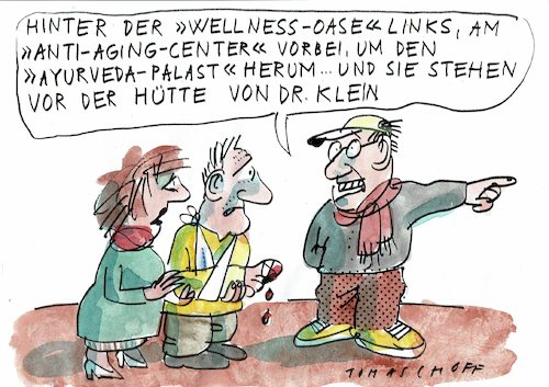 Cartoon: Dr. Klein (medium) by Jan Tomaschoff tagged gesundheit,ärzte,alternativ,gesundheit,ärzte,alternativ