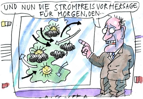 Cartoon: Energiepreise (medium) by Jan Tomaschoff tagged energiepreise,strom,energiepreise,strom,wetter,strom preise,strompreise,preise