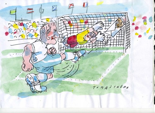 Cartoon: FIFA (medium) by Jan Tomaschoff tagged fifa,fussball,korruption,sommermärchen,fifa,fussball,korruption,sommermärchen