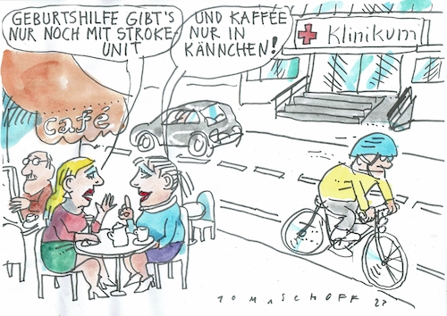 Cartoon: Geburtshilfe (medium) by Jan Tomaschoff tagged krankenhausreform,geburtshilfe,gesundheit,krankenhausreform,geburtshilfe,gesundheit