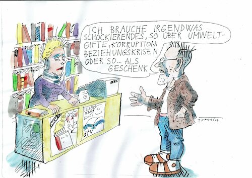 Cartoon: Geschenke (medium) by Jan Tomaschoff tagged krisen,betroffenheit,geschenke,krisen,betroffenheit,geschenke