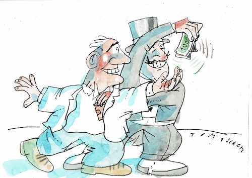Cartoon: Geschenke (medium) by Jan Tomaschoff tagged staat,steuern,bürger,staat,steuern,bürger