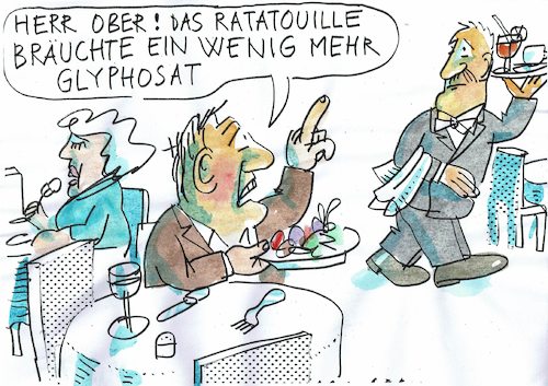 Cartoon: Glyphosat (medium) by Jan Tomaschoff tagged gesundheit,gifte,dünger,gesundheit,gifte,dünger