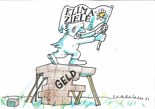 Cartoon: Klimaziele (medium) by Jan Tomaschoff tagged klima,konferenz,versprechen,ziele,klima,konferenz,versprechen,ziele