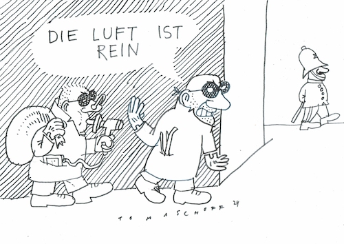 Cartoon: Luft (medium) by Jan Tomaschoff tagged luft,atmung,medizin,luft,atmung,medizin
