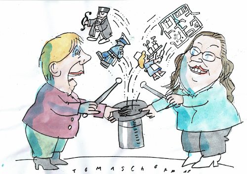 Cartoon: Mangelbeseitigung (medium) by Jan Tomaschoff tagged fachkräftemangel,gesundheit,sicherheit,wohnungsnot,fachkräftemangel,gesundheit,sicherheit,wohnungsnot