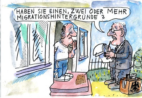 Cartoon: Migration (medium) by Jan Tomaschoff tagged migration,migration