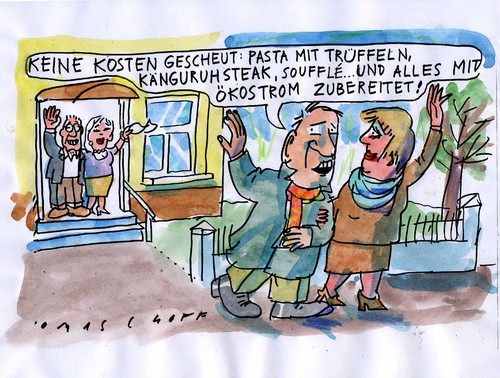 Cartoon: no (medium) by Jan Tomaschoff tagged strompreis,strompreis