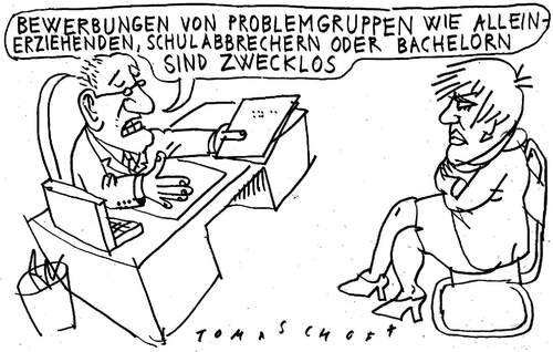 Cartoon: Problemgruppen (medium) by Jan Tomaschoff tagged bildungssystem,bachelor,studiengänge,uni,studenten,bildungssystem,bachelor,studiengänge,uni,studenten,student,bildung,abschluß,arbeit,job,karriere,cartoonorm84617,technique