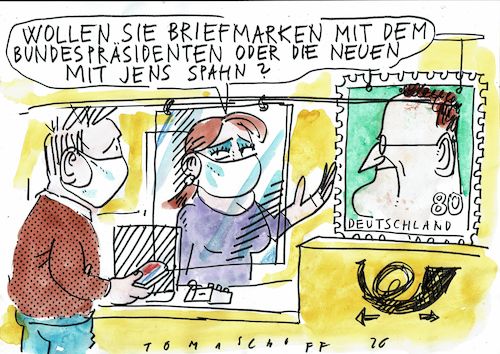 Cartoon: Spahn (medium) by Jan Tomaschoff tagged gesundheit,verordnungen,spahn,gesundheit,verordnungen,spahn