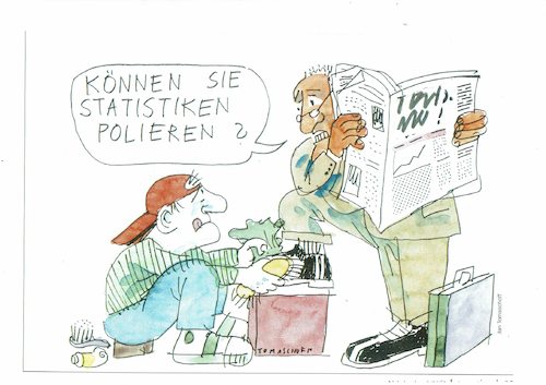 Cartoon: Statistik (medium) by Jan Tomaschoff tagged statistik,fälschung,statistik,fälschung