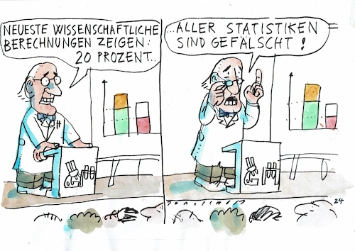 Cartoon: Statistik (medium) by Jan Tomaschoff tagged wissenschaft,studien,statistik,schwindel,wissenschaft,studien,statistik,schwindel