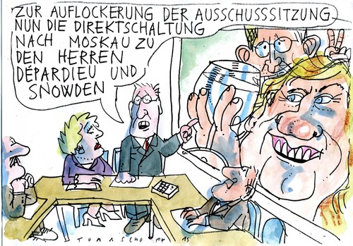 Cartoon: whistle blower (medium) by Jan Tomaschoff tagged spionage,datenschutz,spionage,datenschutz