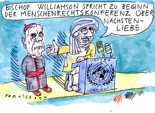 Cartoon: Williamson (medium) by Jan Tomaschoff tagged williamson