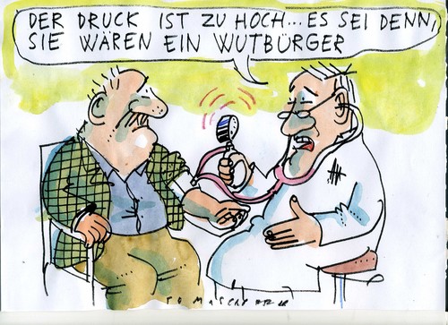 Cartoon: Wutbürger (medium) by Jan Tomaschoff tagged wut,druck,wut,druck