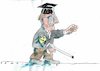 Cartoon: Akademiker (small) by Jan Tomaschoff tagged wissen,durchblick,akademiker,übergeblichkeit