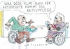 Cartoon: aktiv (small) by Jan Tomaschoff tagged gesundheit,pflehe,alter,rente