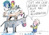 Cartoon: Allergie (small) by Jan Tomaschoff tagged allergie,tiere