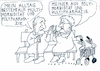Cartoon: Altersleiden (small) by Jan Tomaschoff tagged gesundheit,alter,medikamente