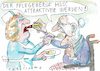 Cartoon: attraktiv (small) by Jan Tomaschoff tagged gesundheit,pflege,mangel