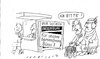 Cartoon: Barrierefrei (small) by Jan Tomaschoff tagged barrierefrei,rente,67,fachkräftemangel