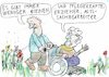 Cartoon: Bienensterben (small) by Jan Tomaschoff tagged bienen,fachkräfte,pflege