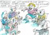 Cartoon: Demenztraining (small) by Jan Tomaschoff tagged altenpflege,geld