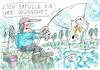 Cartoon: Der Fischer (small) by Jan Tomaschoff tagged müll,plastik